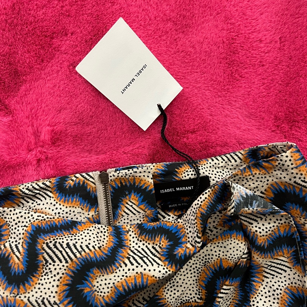 Isabel Marant Patterned Miniskirt